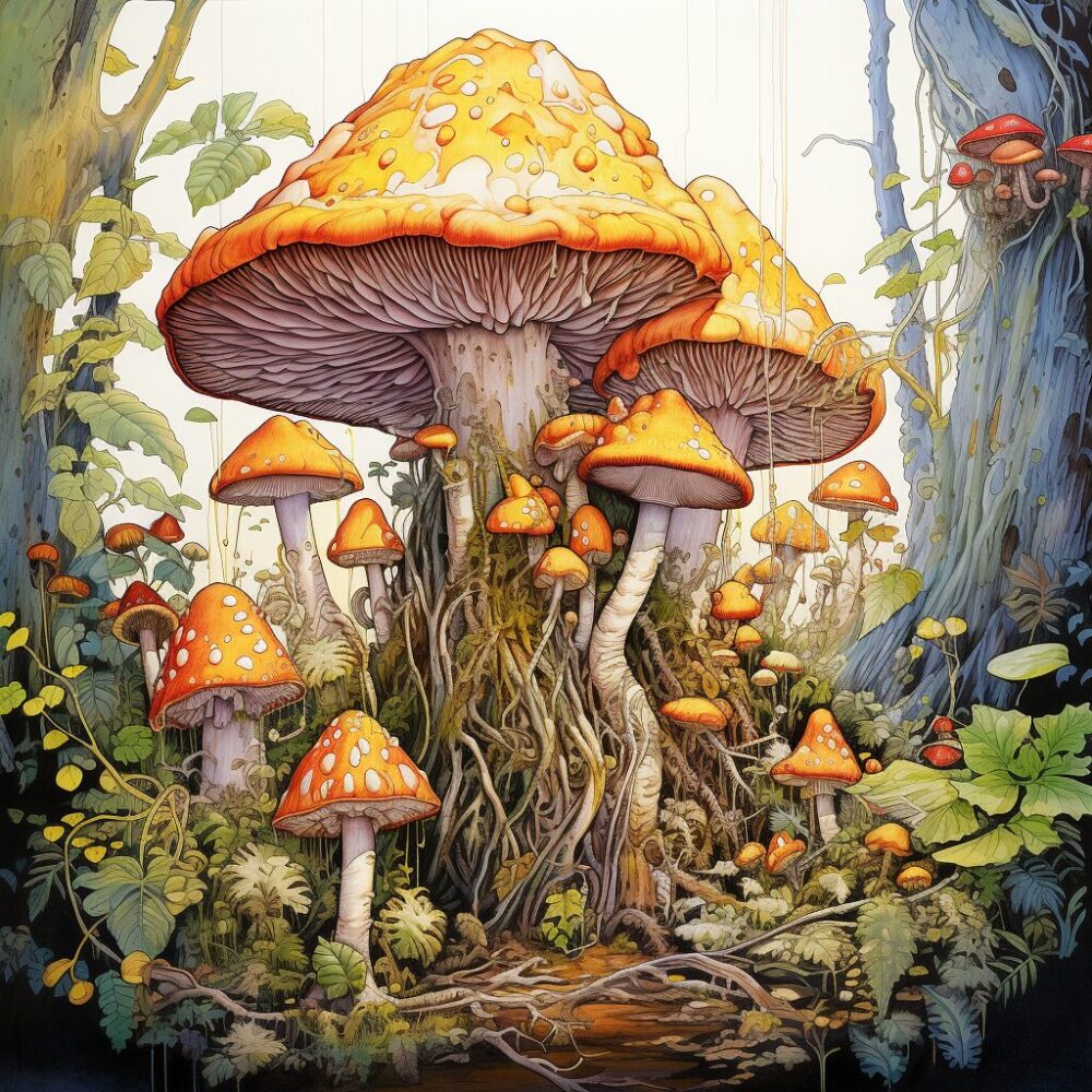 mushroom symbolism as the penis