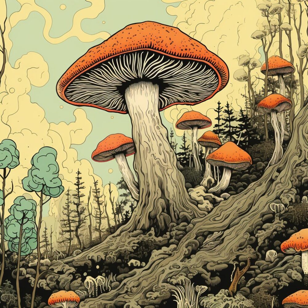 mushroom symbolism across the world