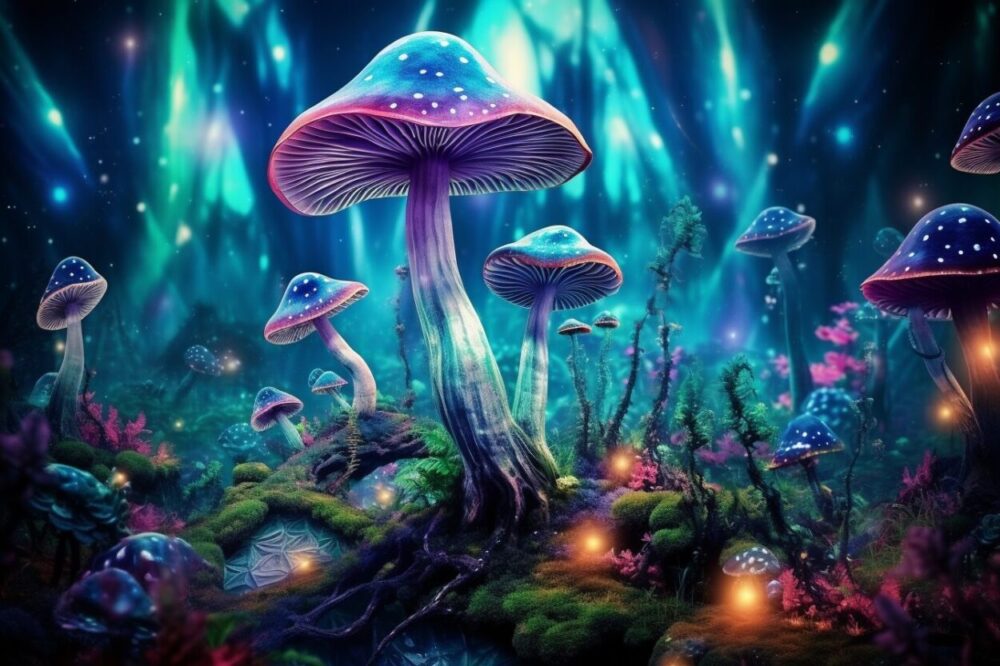 bioluminescent mushroom meaning