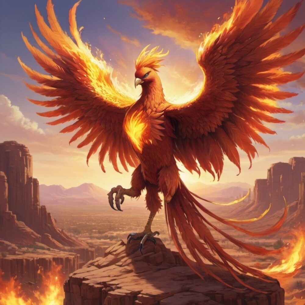 the phoenix as symbol of virtue