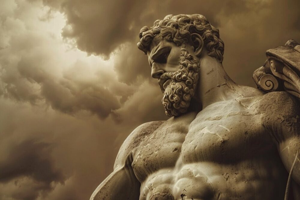 Hercules as symbols of strength