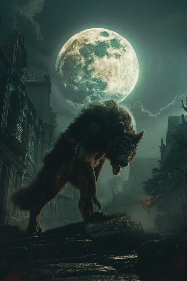 werewolf symbolism for evil and cunning