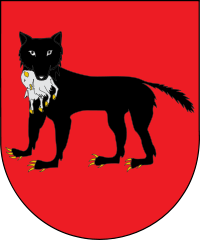 wolf emblem symbolizing royalty