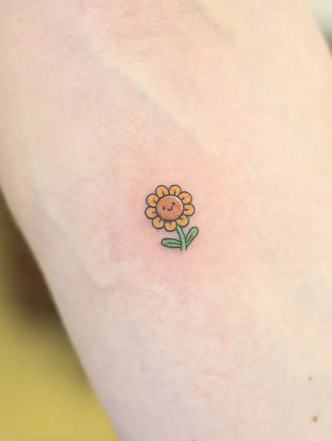 sunflower tattoo symbolism